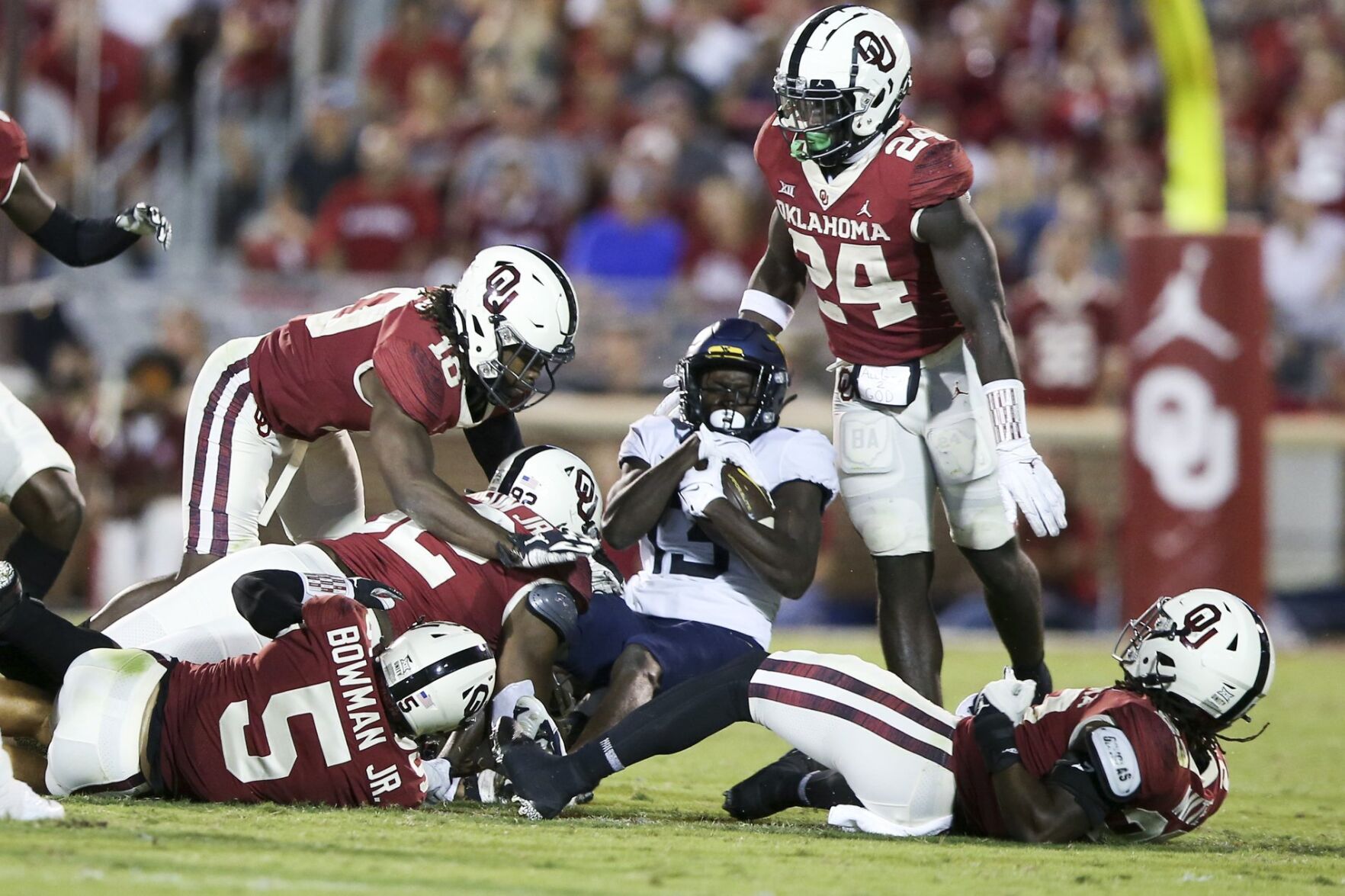 Oklahoma vs West Virginia